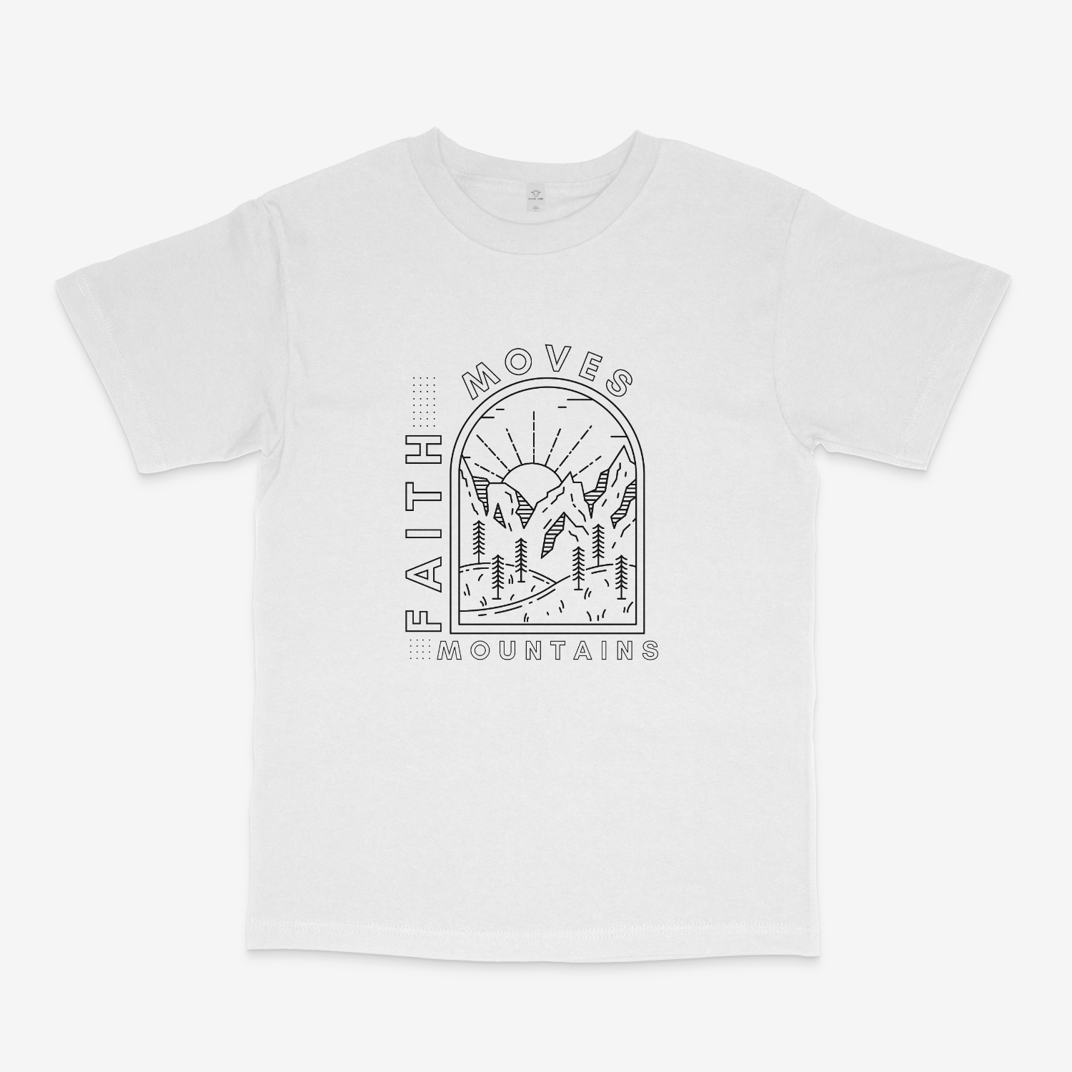 Faith Moves Mountains Streetwear Tee