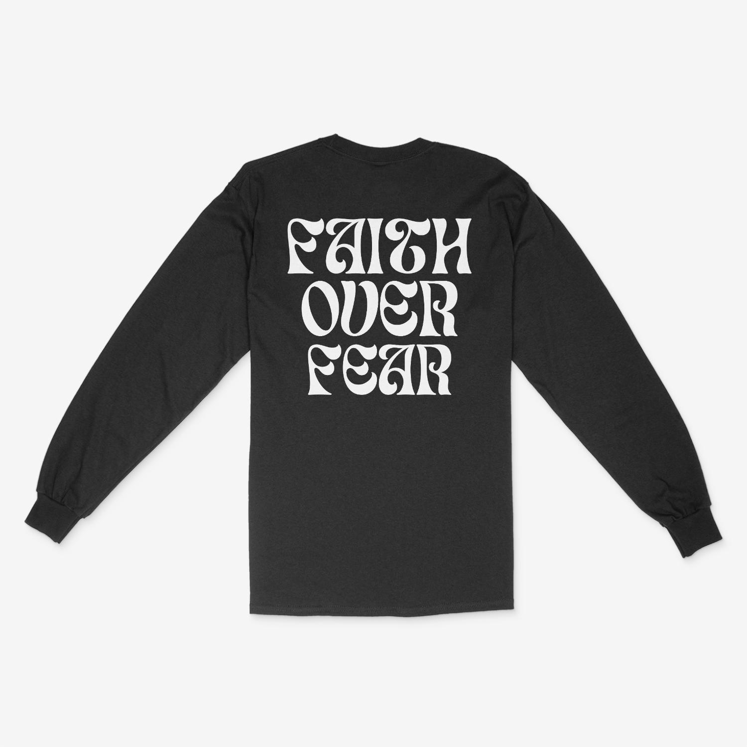 Faith Over Fear Long Sleeve Tee