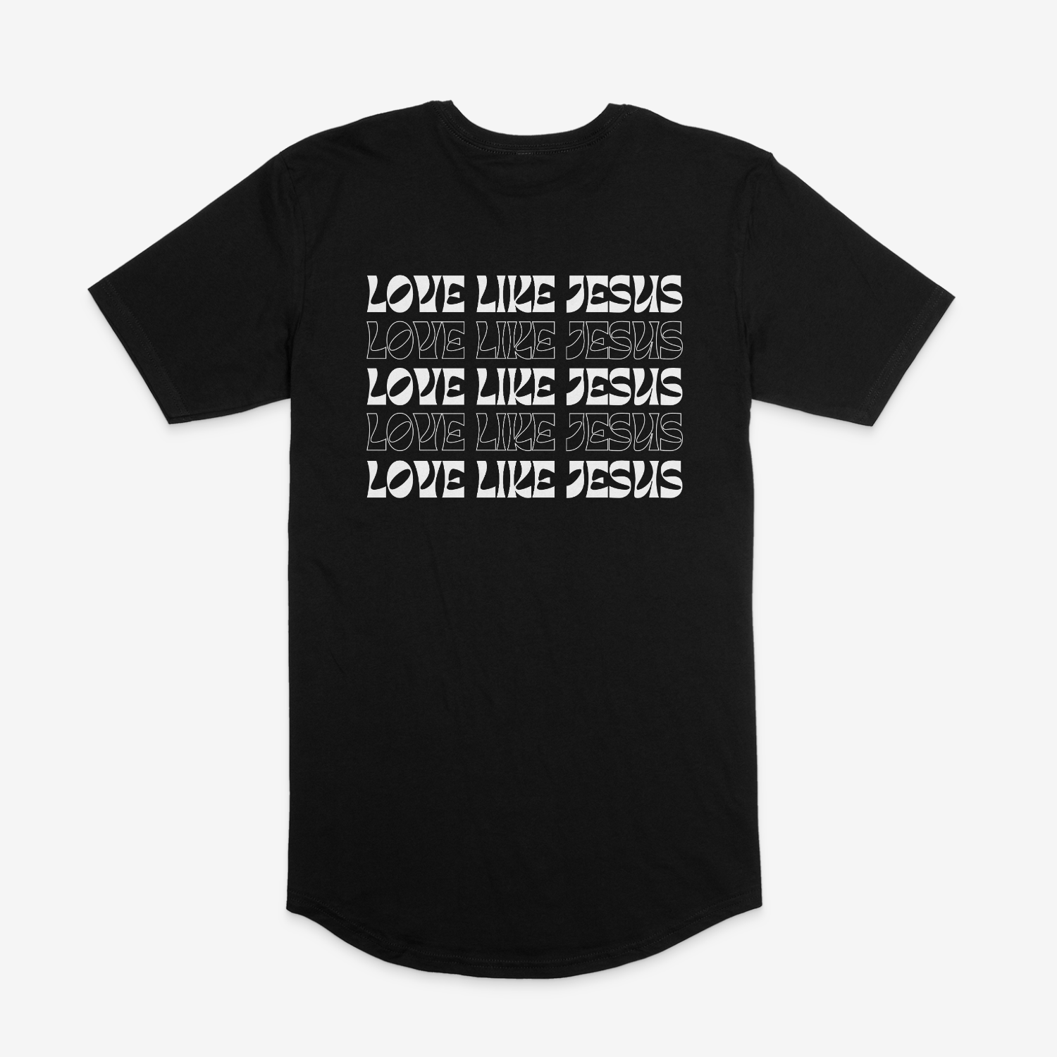 Love Like Jesus Long Body Tee