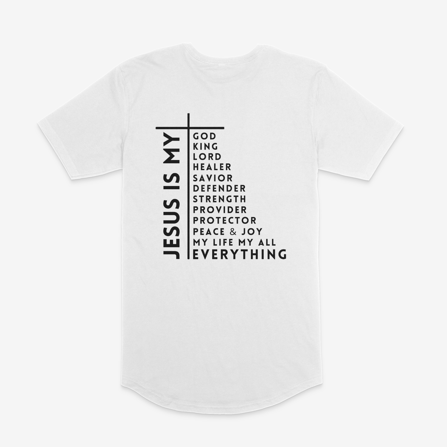 Jesus Is My Everything Long Body Tee